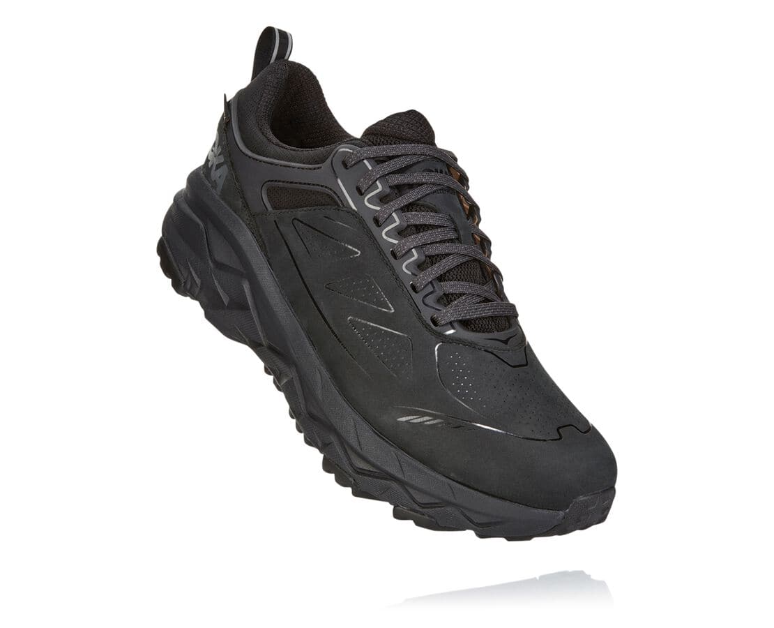 Pantofi Alergare Trail Hoka One One Challenger Low Gore-Tex Barbati - Negrii | Romania NFGQ20469